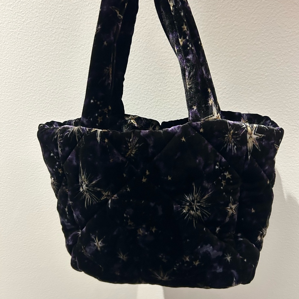 Johnny Was Velvet Tote Bag